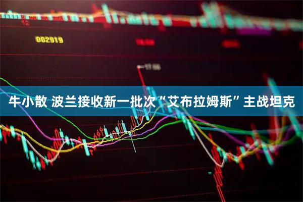 牛小散 波兰接收新一批次“艾布拉姆斯”主战坦克